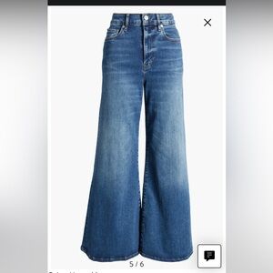 Frame Le Palazzo Crop Wide Leg Jeans Size 23